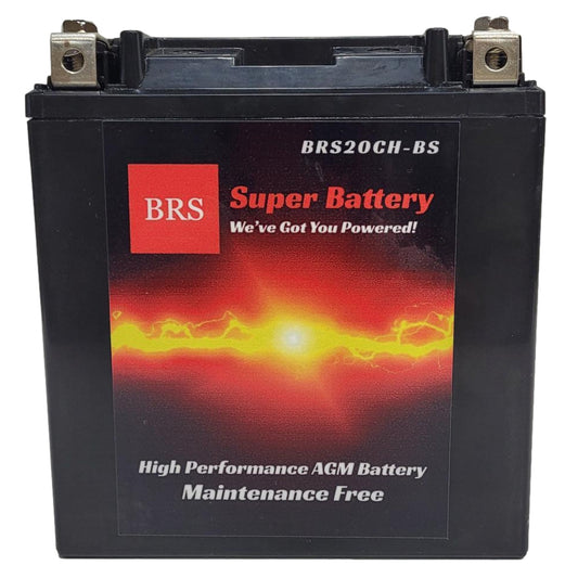BRS20CH-BS 12v 20AH 270CCA 30 Day Warranty - BRS Super Battery