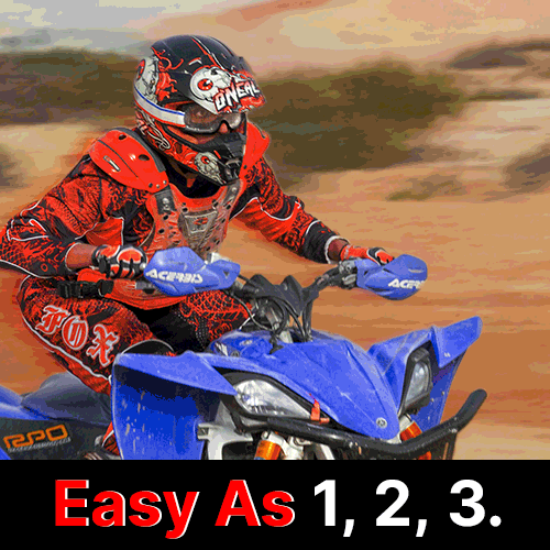 BRS14AH-BS 12v High Performance Sealed AGM PowerSport 10 Year Battery - BRS Super Battery