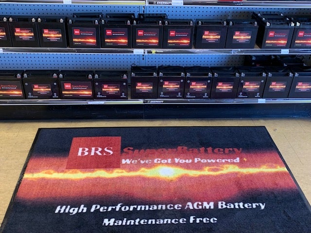 High Performance BRS12-BS 2 Year Battery & Smart Charger / Maintainer Combo Bundle Kit 12v Sealed AGM PowerSports Battery - BRS Super Battery